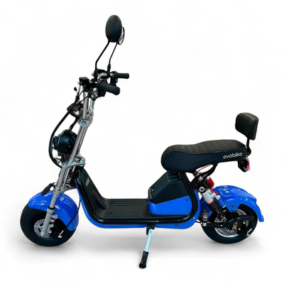 |NEW| EVOBIKE Spark X2 синий | дорожная двухколесная модель 48V 21Ah 2000W | с гидротормозами и 15х6" бескамерные колеса (2026) 347658 фото