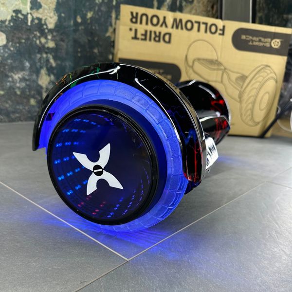 Гіроборд SMART BALANCE U8 Infinity 2024 Кольорова блискавка з Bluetooth колонкою і LED - підсвіткою колес 62561 фото