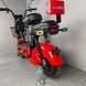 EVOBIKE Nova S 500W 48V 12Ah удобный электровелосипед с 2 сиденьями, корзиной и поворотниками, простой и надежный для города и села, красного цвета 19261409 фото 10