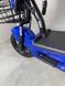 EVOBIKE Nova S 500W 48V 12Ah удобный электровелосипед с 2 сиденьями, корзиной и поворотниками, простой и надежный для города и села, синего цвета 19261706 фото 6