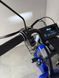 EVOBIKE Nova S 500W 48V 12Ah удобный электровелосипед с 2 сиденьями, корзиной и поворотниками, простой и надежный для города и села, синего цвета 19261706 фото 5