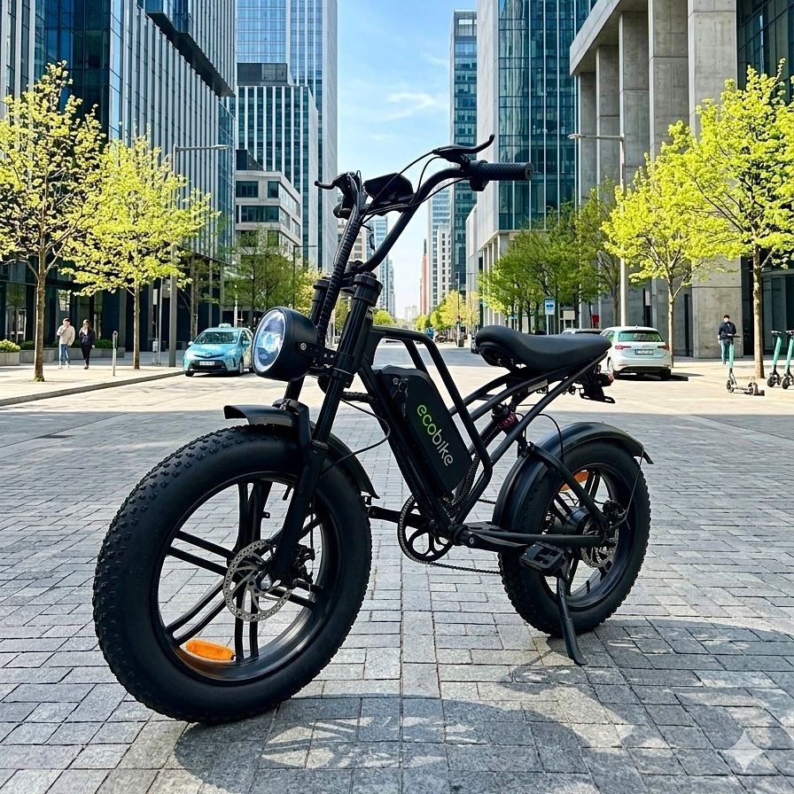 Купить Электрофетбайк ECOBIKE e-Motion V9 60V 21Ah PAS-система