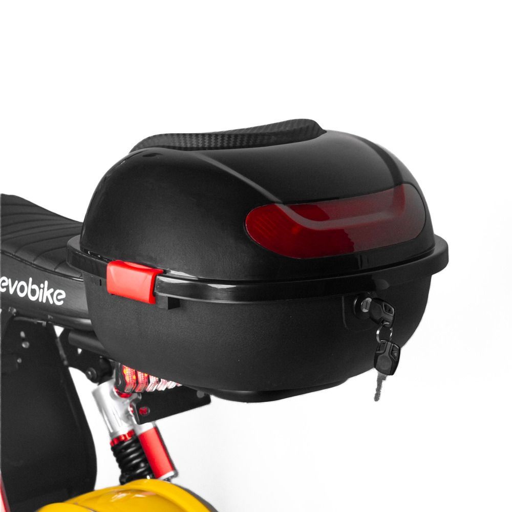 Электровелосипед EVOBIKE Spark X2 Pro в стиле CityCoco 2000W Li-ion 48V 24Ah, широкие 15&times;6 бескамерные колеса, и гидравлические тормоза, желтый 7656 фото