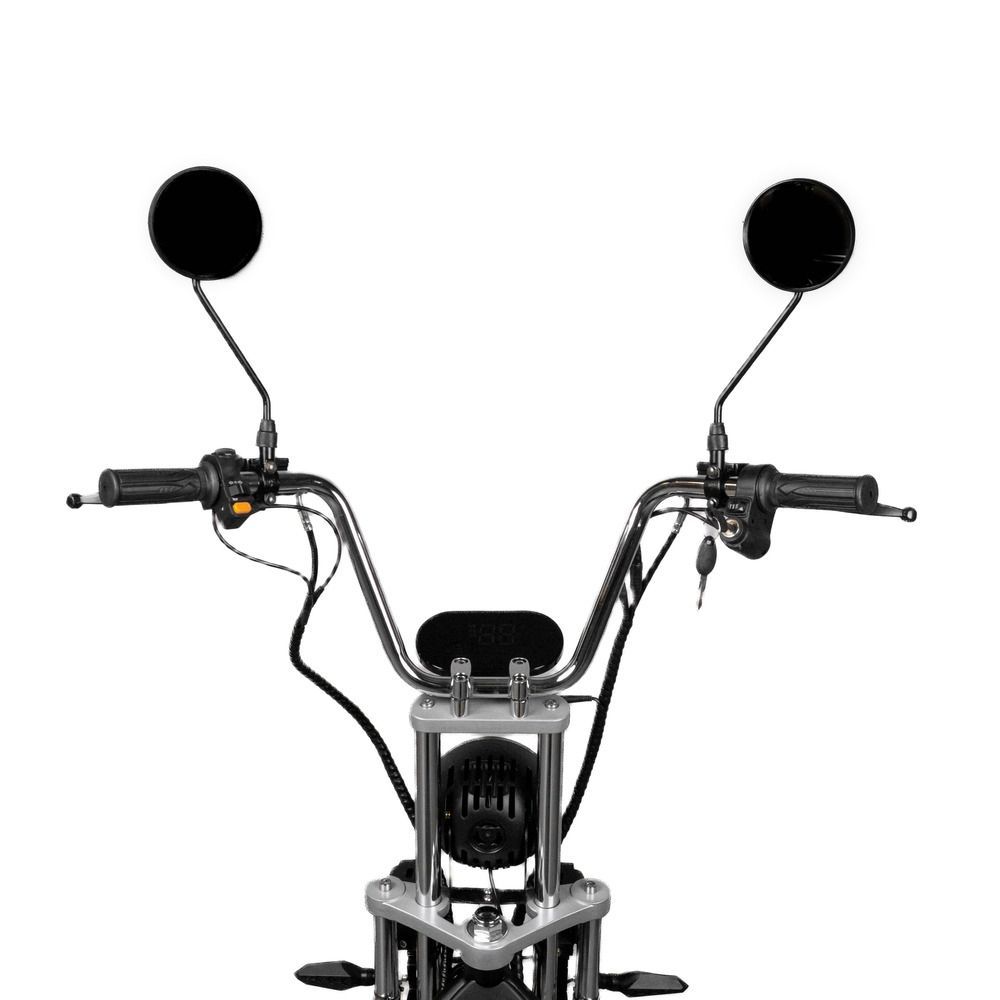 Электровелосипед EVOBIKE Spark X2 Pro в стиле CityCoco 2000W Li-ion 48V 24Ah, широкие 15&times;6 бескамерные колеса, и гидравлические тормоза, желтый 7656 фото
