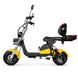 Электровелосипед EVOBIKE Spark X2 Pro в стиле CityCoco 2000W Li-ion 48V 24Ah, широкие 15&times;6 бескамерные колеса, и гидравлические тормоза, желтый 7656 фото 5