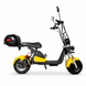 Электровелосипед EVOBIKE Spark X2 Pro в стиле CityCoco 2000W Li-ion 48V 24Ah, широкие 15&times;6 бескамерные колеса, и гидравлические тормоза, желтый 7656 фото 2