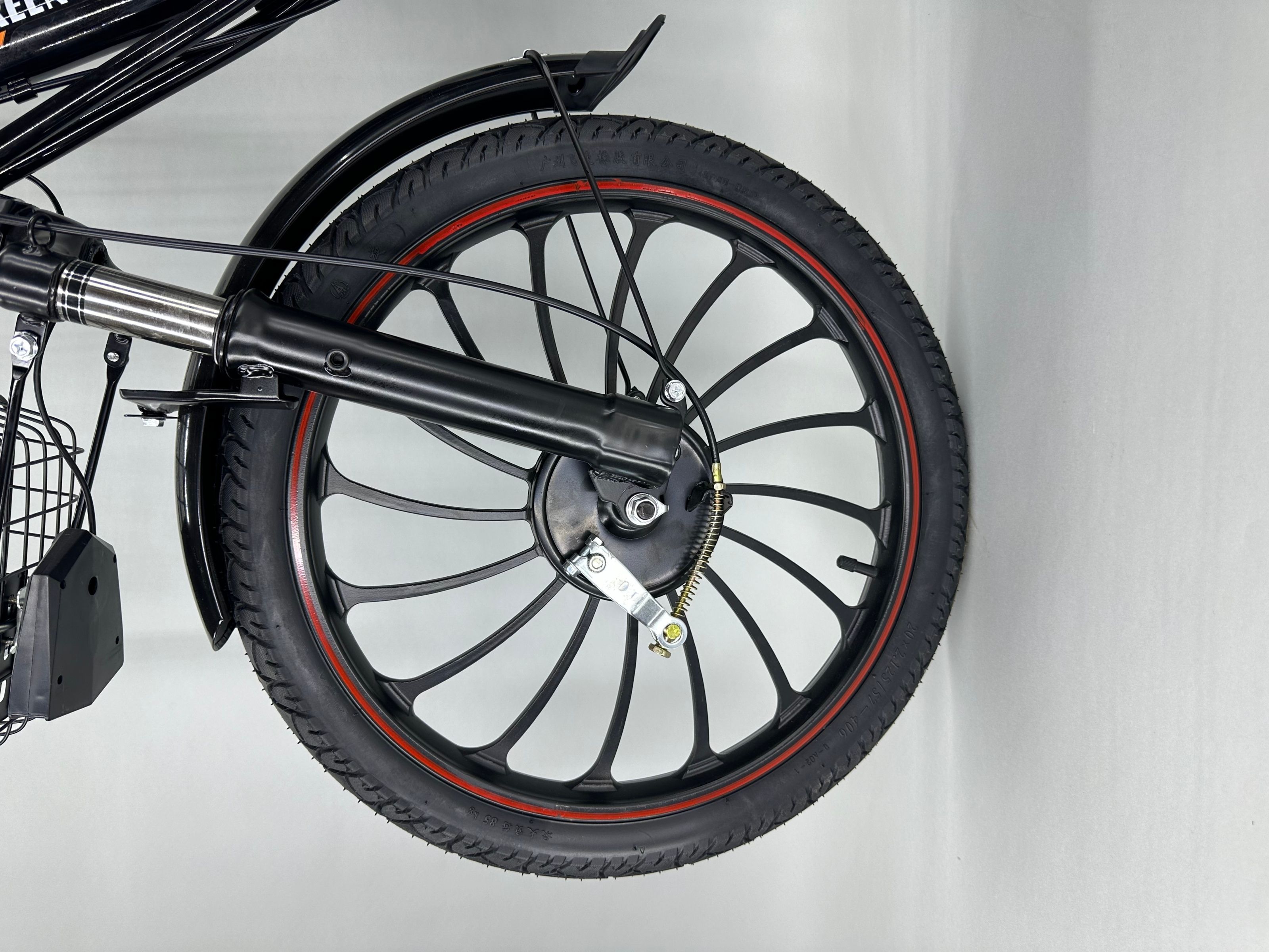 Электровелосипед EVOBIKE X-CITY U20 240W 20" черный, с раскладным сиденьем - грузовым багажником 1102857 фото