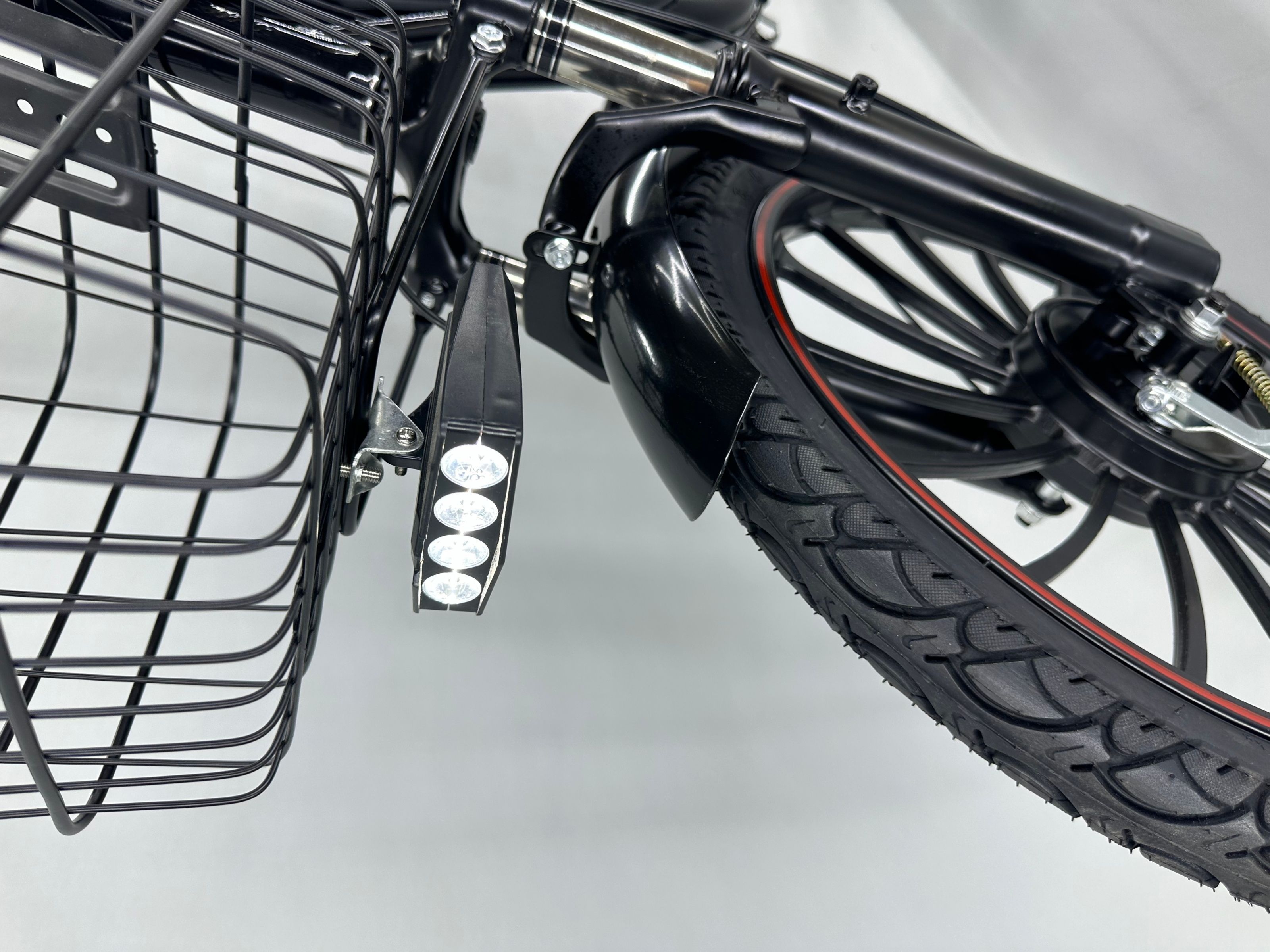 Электровелосипед EVOBIKE X-CITY U20 240W 20" черный, с раскладным сиденьем - грузовым багажником 1102857 фото