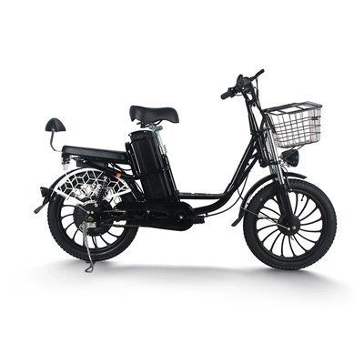 Електровелосипед EVOBIKE X-CITY U20 240W 20" чорний, з розкладним сидінням - багажником 1102857 фото