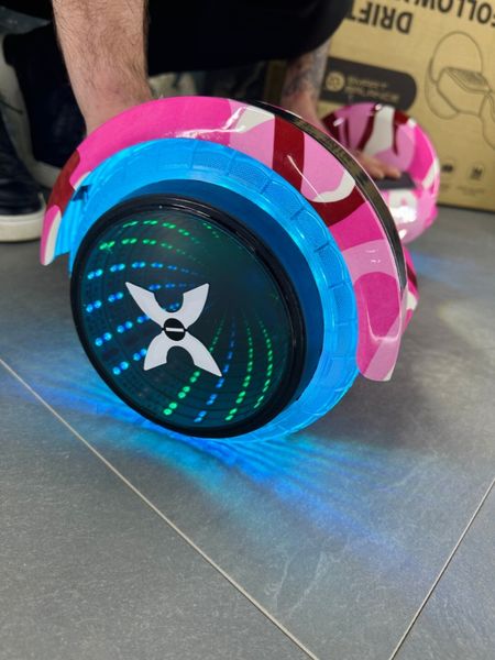 Гироборд SMART BALANCE U8 Infinity 2024 Розовый камуфляж с Bluetooth колонкой и LED – подсветкой колес 62564 фото