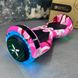 Гироборд SMART BALANCE U8 Infinity 2024 Розовый камуфляж с Bluetooth колонкой и LED – подсветкой колес 62564 фото 13