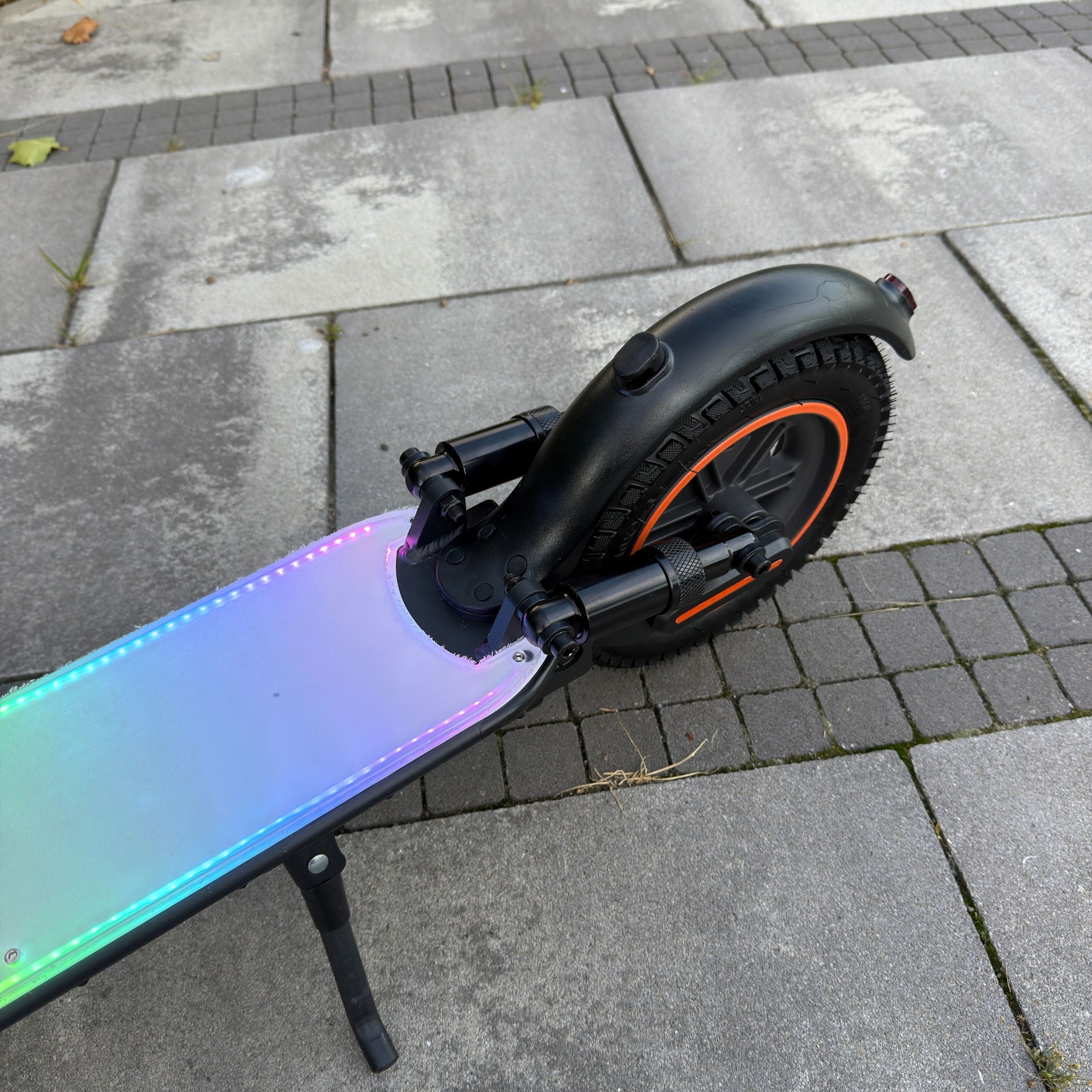 Електросамокат KUGOO PRO 5 LED MAX 750W 36V 13Ah, 10" надувні OFF-ROAD колеса, 35 км/год, передня та задня амортизація 75005 фото