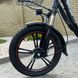 Електровелосипед GREEN GIANT U18  Pro (48V, 15Ah, 600W) з АМОРТИЗАТОРОМ | чорний | з розкладним сидінням-багажником 00345 фото 5